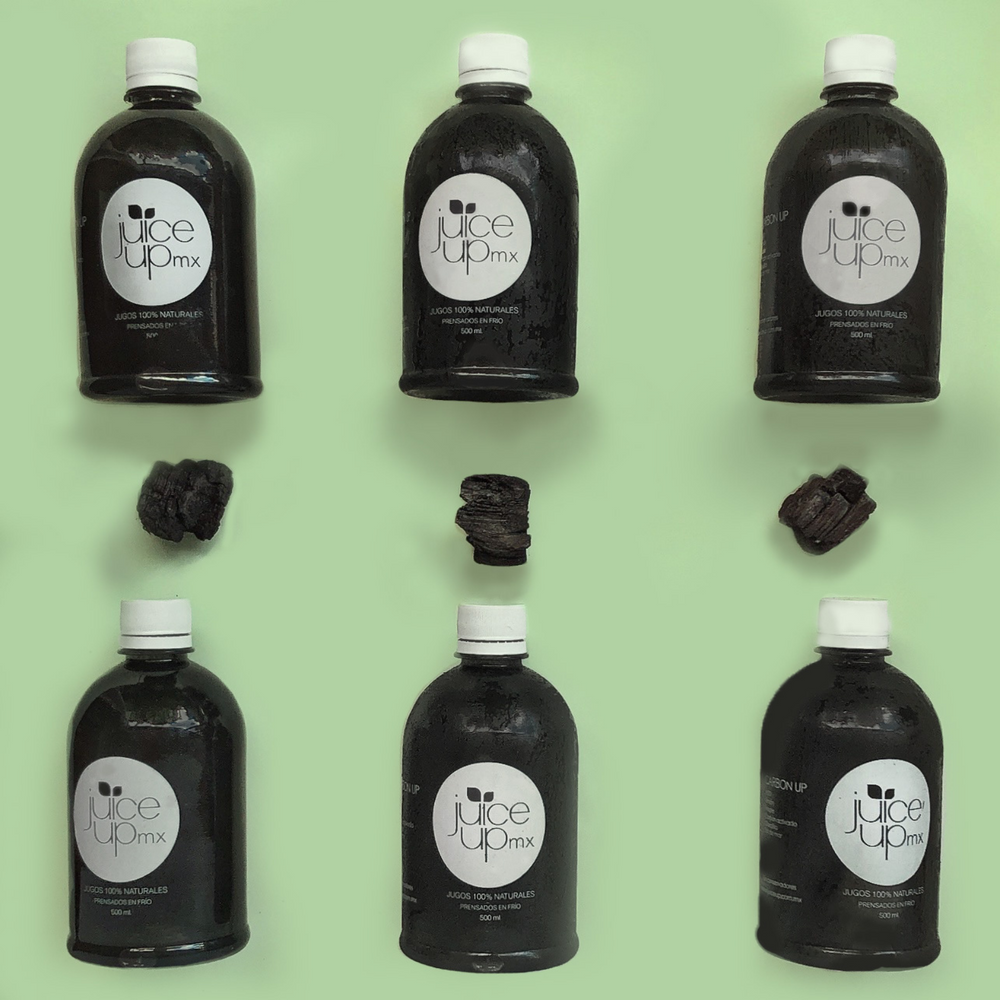 Juice Up Pack - Aguas de Carbón Activado